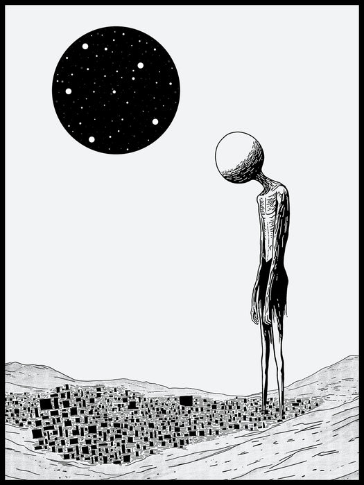 'Dark Star' Screen Print Poster