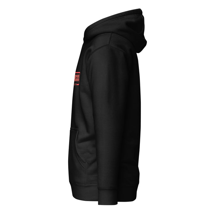 Left view of Supercool Collective Unisex Hoodie